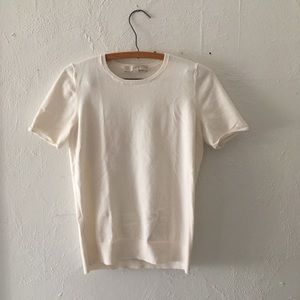 Loft Cream Sweater Tee